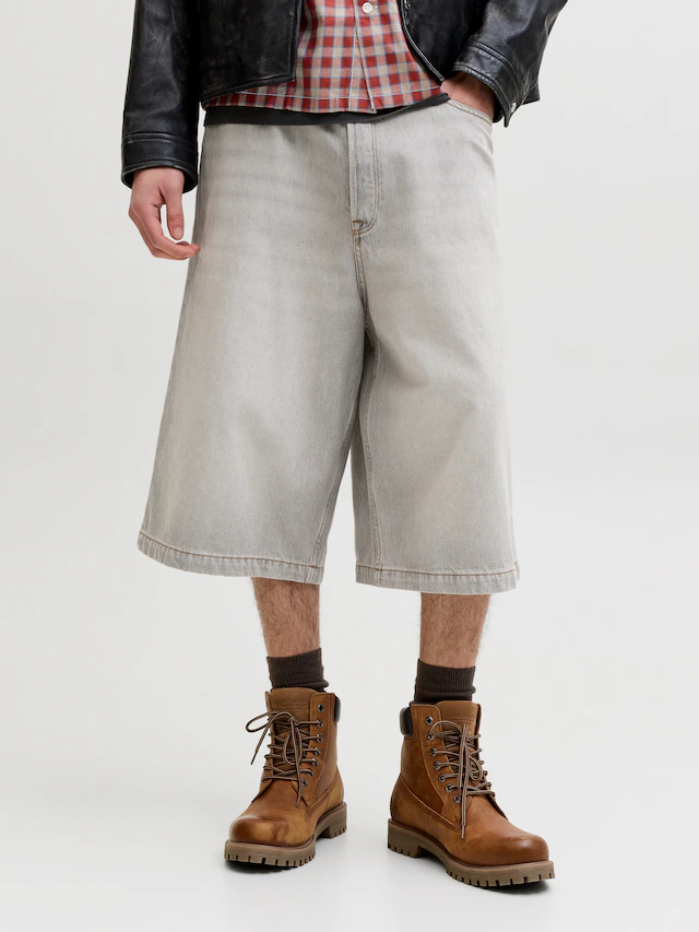Jack & Jones Jeansbermudas »JJIBILLY JJLUCA JORTS AKM 793 LN« Baumwolle