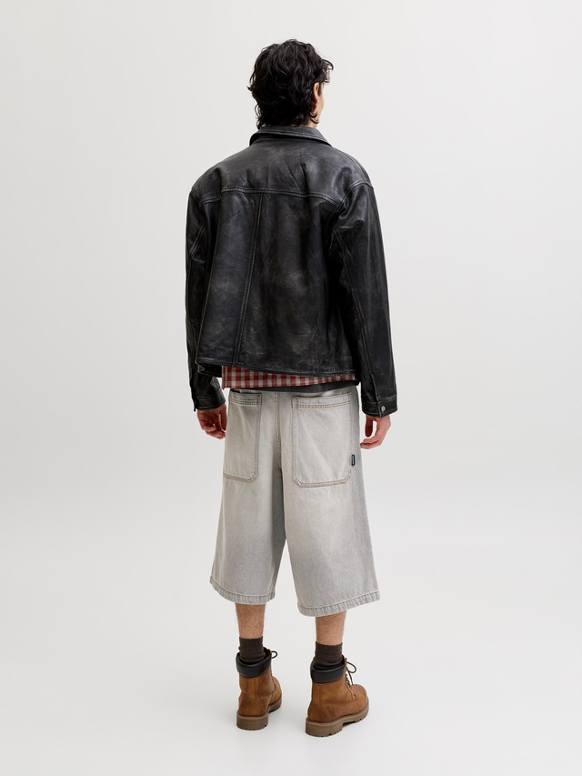 Jack & Jones Jeansbermudas »JJIBILLY JJLUCA JORTS AKM 793 LN« Baumwolle