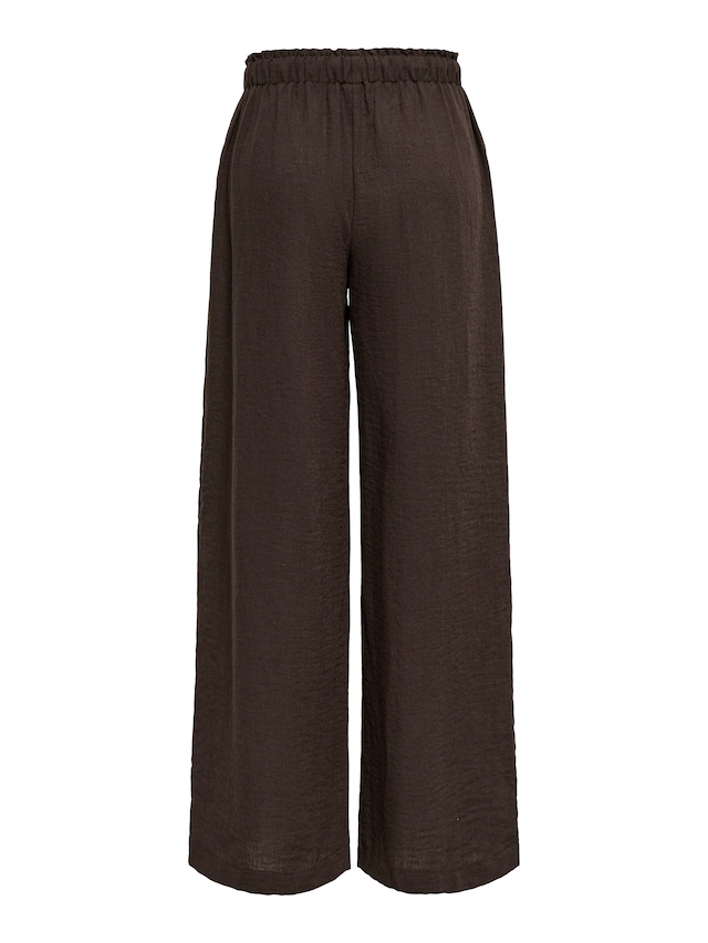 ONLY Schlupfhose »ONLEMMIA MW PULL-UP X-WIDE PANT PNT« Materialmix, Regular Waist