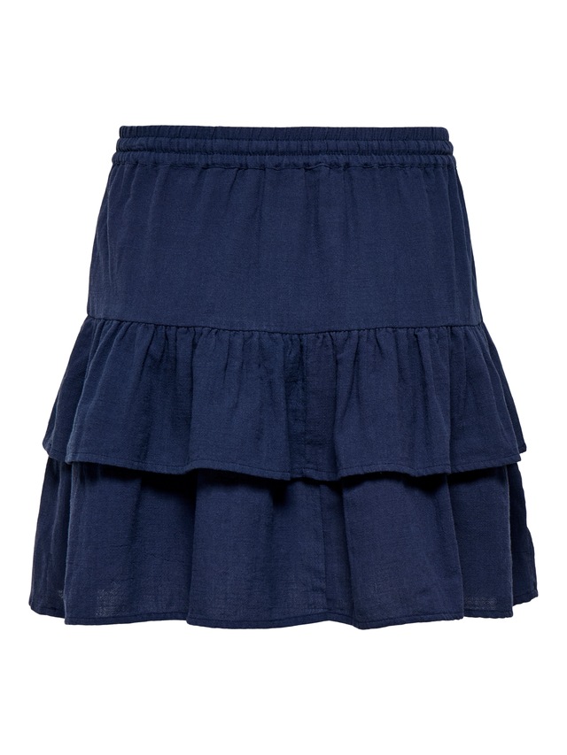 ONLY Minirock »ONLSWAR STRING SHORT SKIRT WVN« Baumwolle