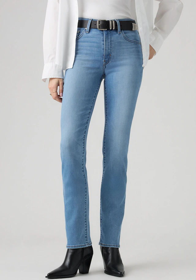 Levi's® Slim-fit-Jeans »722 HIGH RISE SLIM« mit Lyocell und Stretch