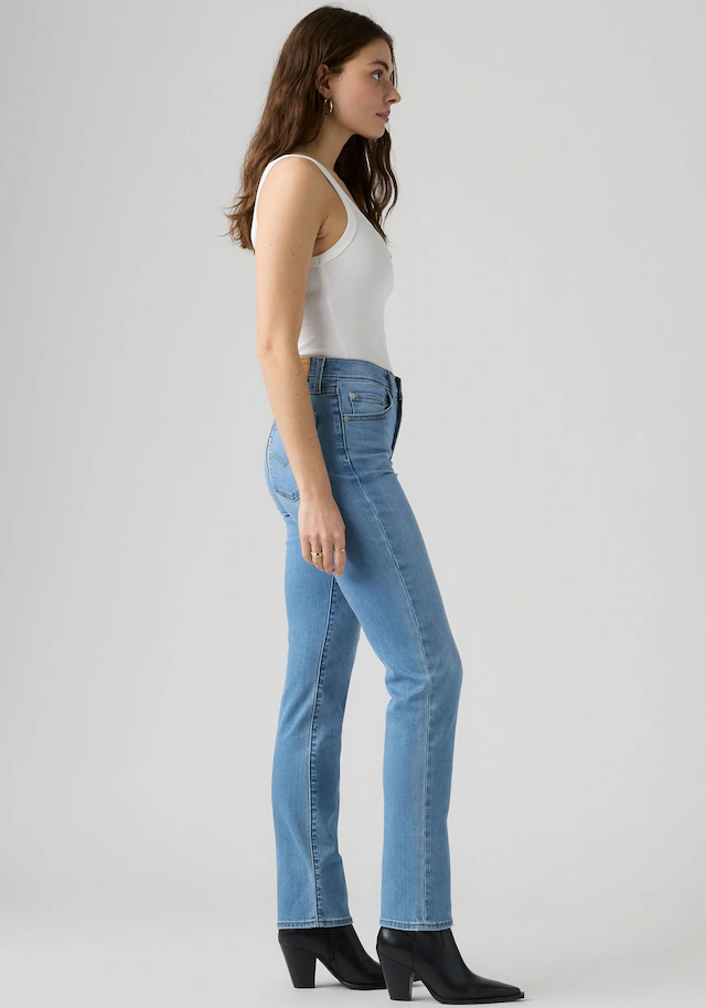 Levi's® Slim-fit-Jeans »722 HIGH RISE SLIM« mit Lyocell und Stretch