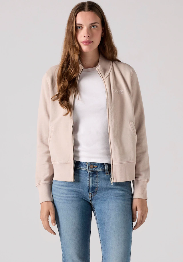 Levi's® Sweatjacke »GR SLIM FIT FULL ZIP« Taille bedeckend, schmale Passform