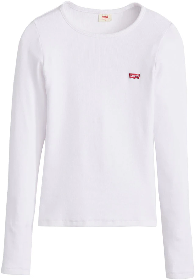 Levi's® Langarmshirt »HAYES LS TEE« in Ripp-Optik