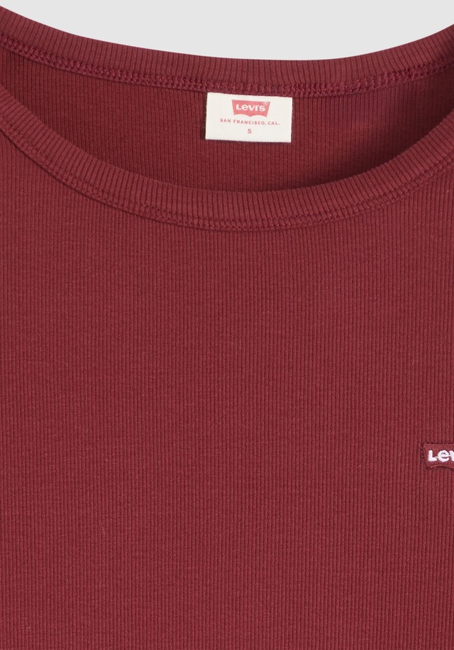 Levi's® Langarmshirt »HAYES LS TEE« in Ripp-Optik