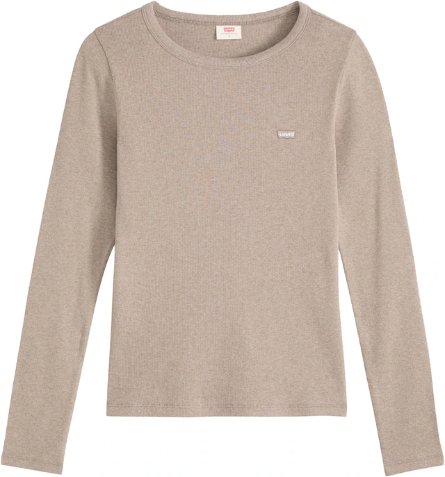 Levi's® Langarmshirt »HAYES LS TEE« in Ripp-Optik