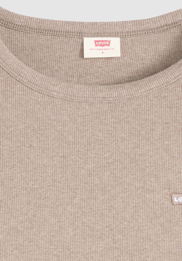 Levi's® Langarmshirt »HAYES LS TEE« in Ripp-Optik