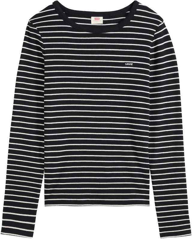 Levi's® Langarmshirt »HAYES LS TEE« in Ripp-Optik