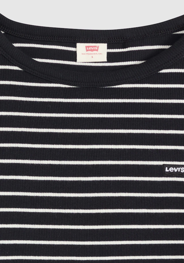 Levi's® Langarmshirt »HAYES LS TEE« in Ripp-Optik