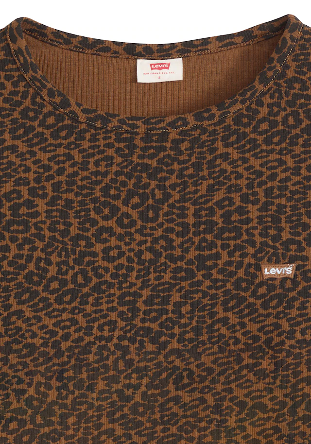 Levi's® Langarmshirt »HAYES LS TEE« in Ripp-Optik