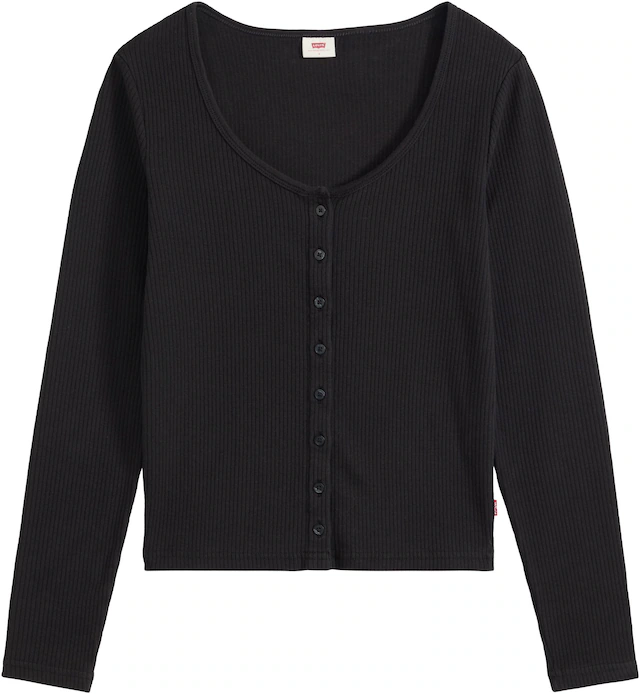 Levi's® Langarmshirt »AUSTEN BUTTON THROUGH LS« Feinripp