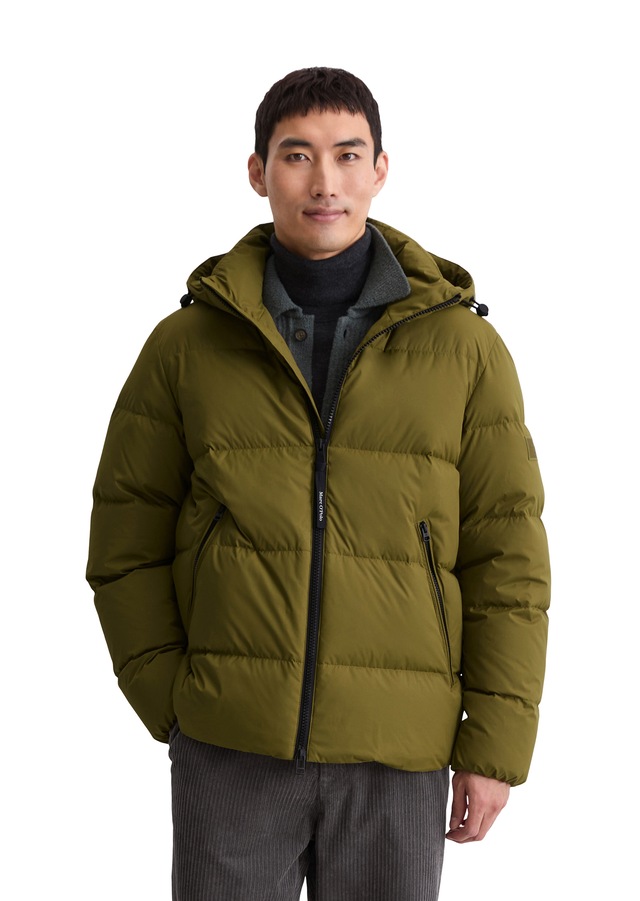 Marc O'Polo Outdoorjacke »mit abnehmbarer Kapuze« ohne Kapuze