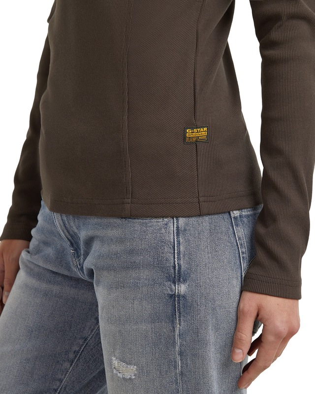 G-STAR T-Shirt »A-Line Slim Mock T-Shirt«