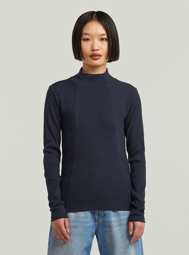 G-STAR T-Shirt »A-Line Slim Mock T-Shirt«