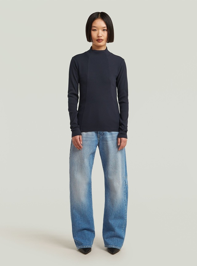 G-STAR T-Shirt »A-Line Slim Mock T-Shirt«