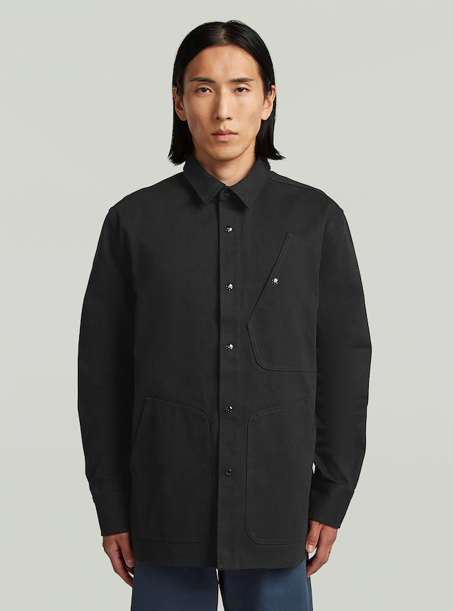G-STAR Langarmshirt »MN Twill Slim Hemd«