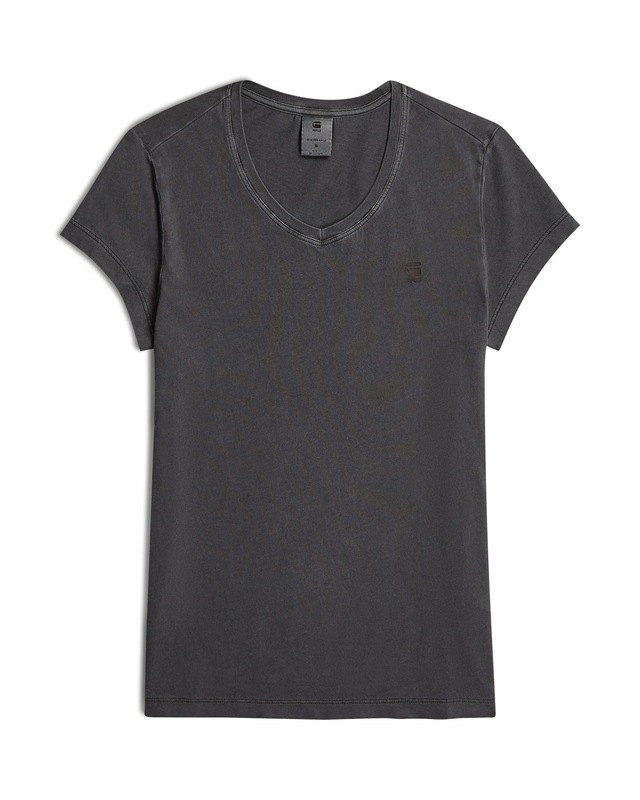 G-STAR T-Shirt »Overdyed Eyben Slim V-Neck Top 2.0«