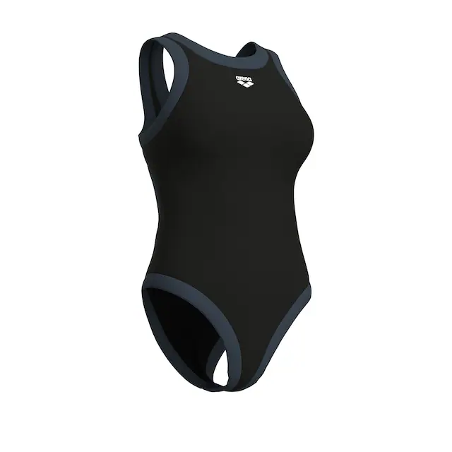 Arena Badeanzug »W ARENA BOLD LINES SWIMSUIT« mit integriertem UV-Schutz UPF50+, chlor- und salzwasserbeständig