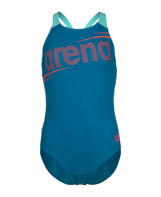 Arena Badeanzug »G ARENA BOLD SWIMSUIT V BACK« hohe Chlorbeständigkeit, schnelltrocknendes Material, UV-Schutz UPF50+