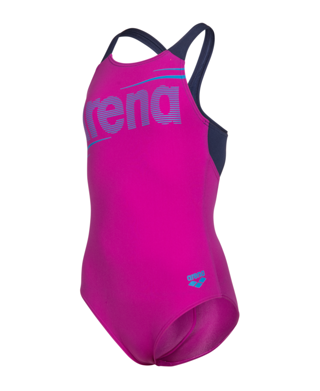 Arena Badeanzug »G ARENA BOLD SWIMSUIT V BACK« hohe Chlorbeständigkeit, schnelltrocknendes Material, UV-Schutz UPF50+