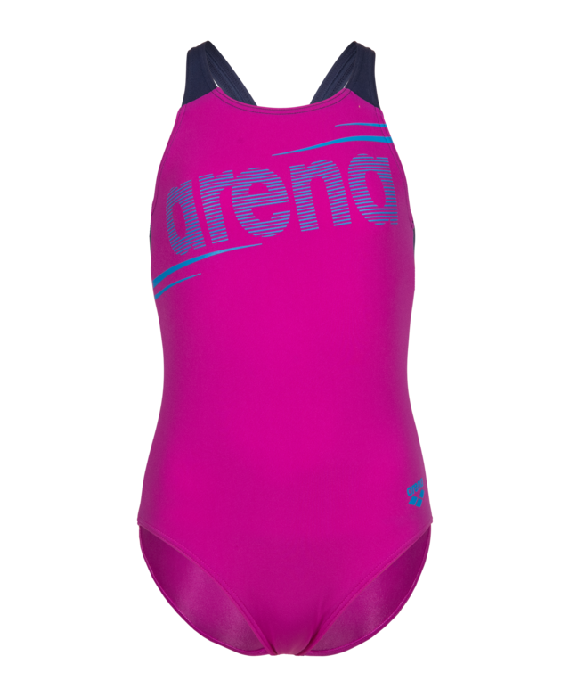 Arena Badeanzug »G ARENA BOLD SWIMSUIT V BACK« hohe Chlorbeständigkeit, schnelltrocknendes Material, UV-Schutz UPF50+