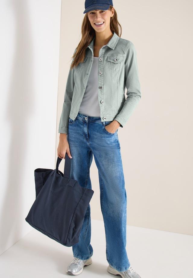 Cecil Jeansjacke mit Brust Taschen