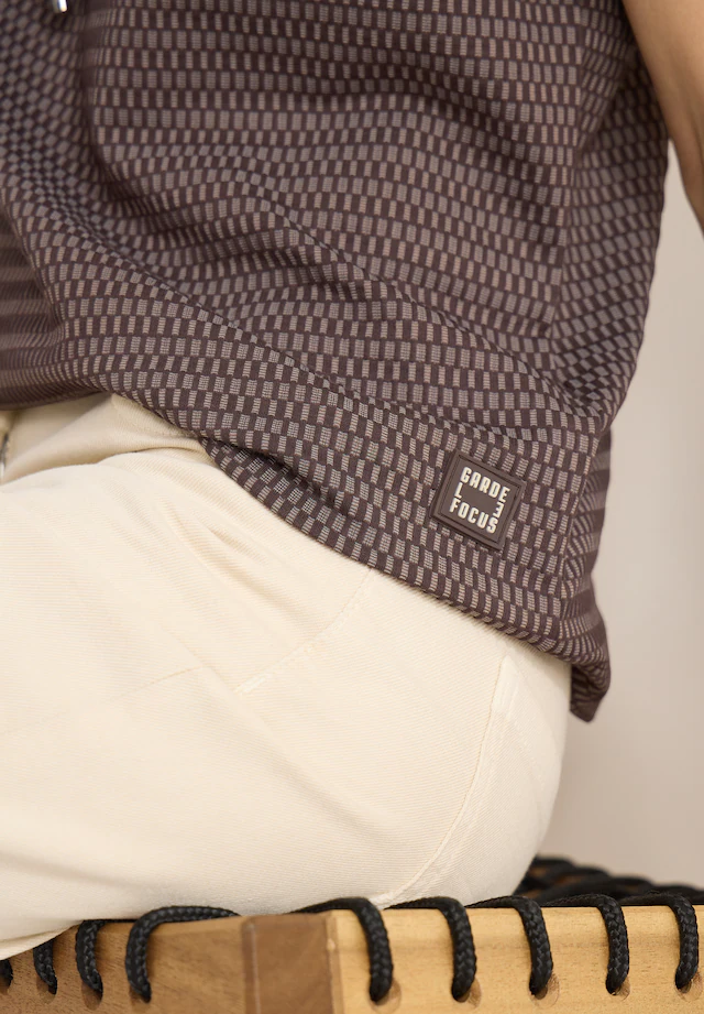 Cecil Kurzarmshirt in Two-Tone-Optik