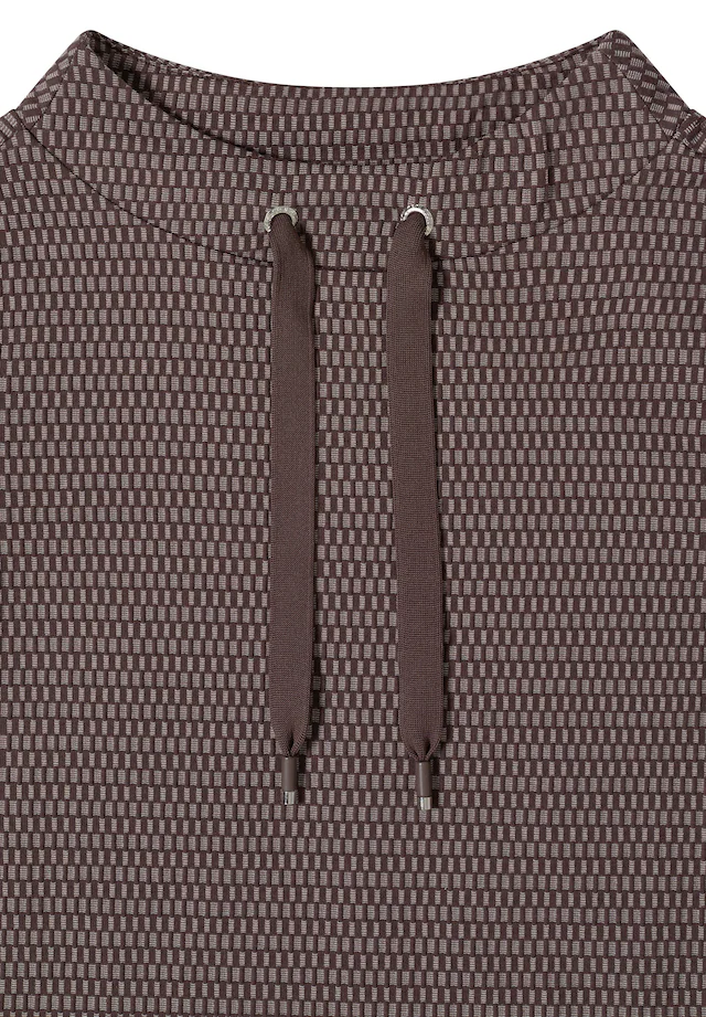 Cecil Kurzarmshirt in Two-Tone-Optik