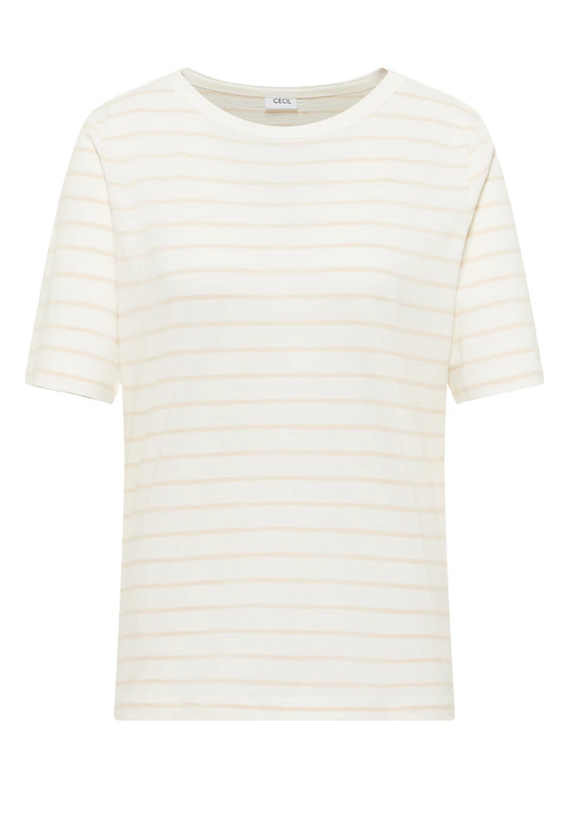 Cecil T-Shirt aus reiner Baumwolle