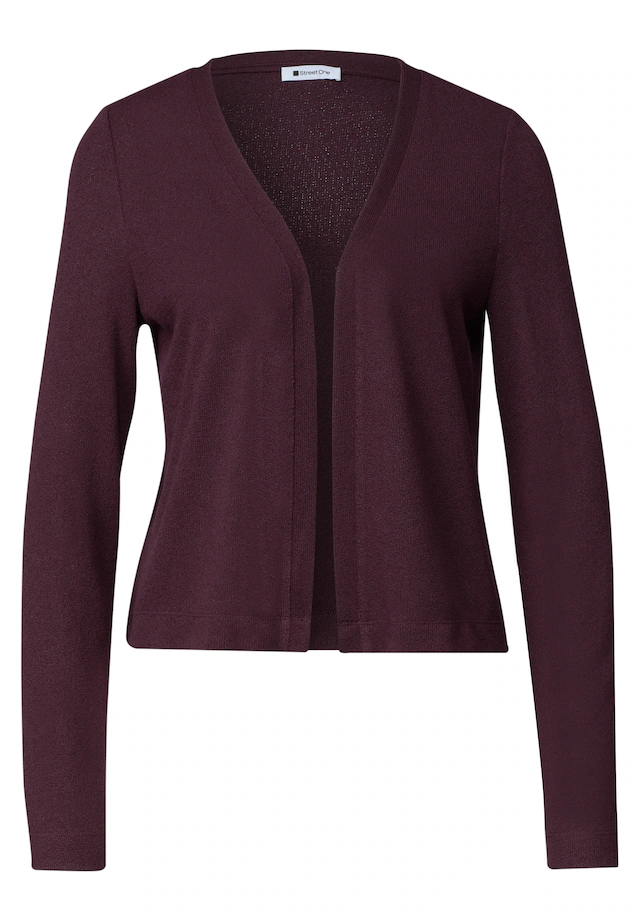 STREET ONE Strickjacke »Style Nette« in offener Passform