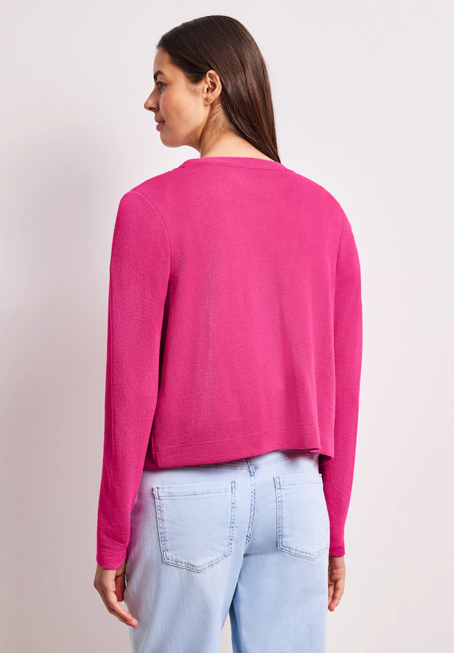 STREET ONE Strickjacke »Style Nette« in offener Passform