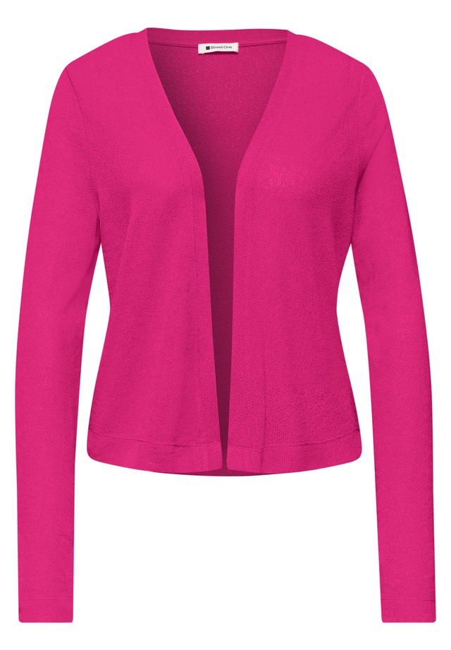 STREET ONE Strickjacke »Style Nette« in offener Passform