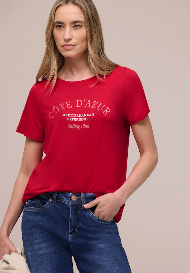 STREET ONE T-Shirt Rundhalsausschnitt