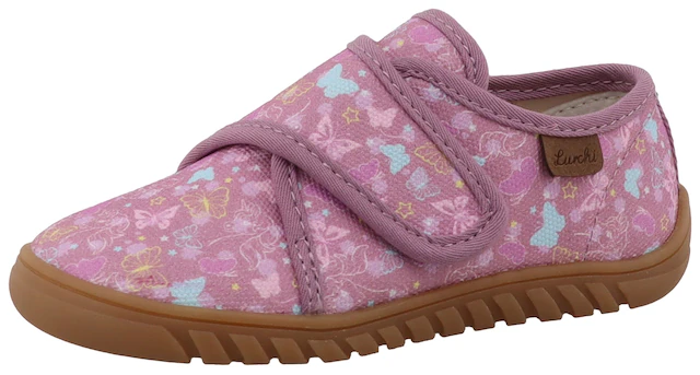 Lurchi Barfußschuh »Bibu 2 Barefoot« Klettschuh, Kinderschuh mit süßem Motiv, Größenschablone zum Download
