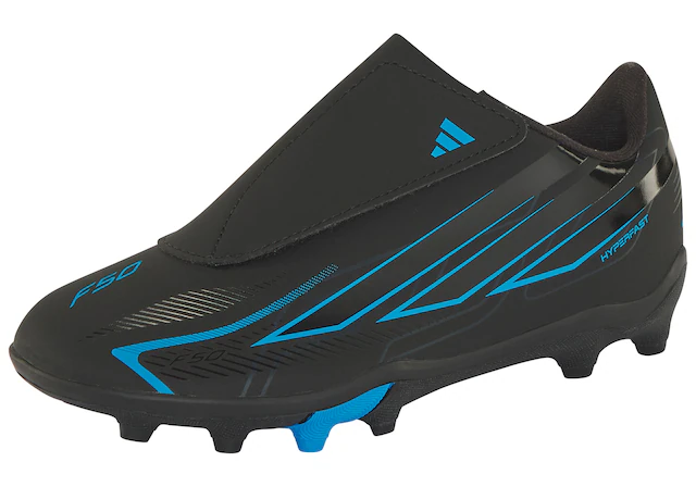 adidas Performance Fußballschuh »F50 HYPERFAST CLUB KIDS , NATURRASEN/GEMISCHTE BÖDEN, KLETTVERSCHLUSS« für viele verschiedene Böden geeignet, für Jugendliche & Kinder