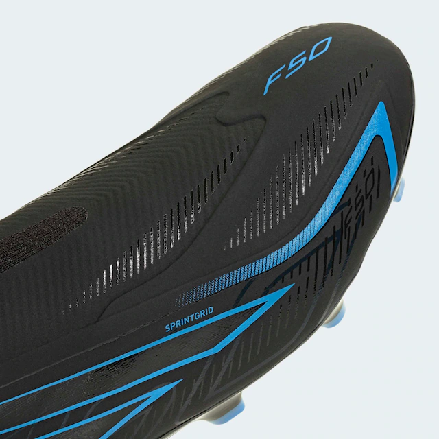 adidas Performance Fußballschuh »F50 HYPERFAST LEAGUE , FESTE BÖDEN, OHNE SCHNÜRSENKEL« Außensohle für Rasen und feste Böden