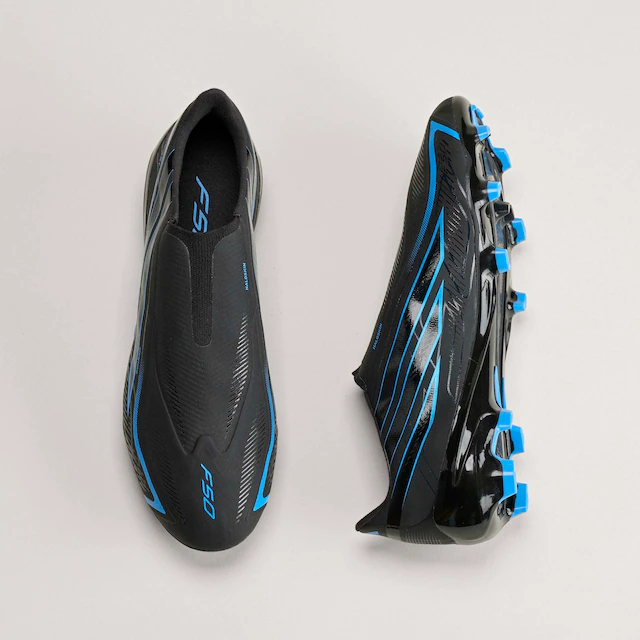 adidas Performance Fußballschuh »F50 HYPERFAST LEAGUE , FESTE BÖDEN, OHNE SCHNÜRSENKEL« Außensohle für Rasen und feste Böden