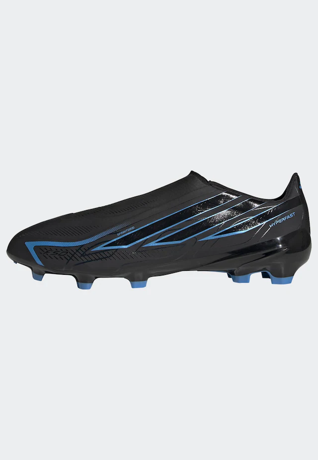 adidas Performance Fußballschuh »F50 HYPERFAST LEAGUE , FESTE BÖDEN, OHNE SCHNÜRSENKEL« Außensohle für Rasen und feste Böden