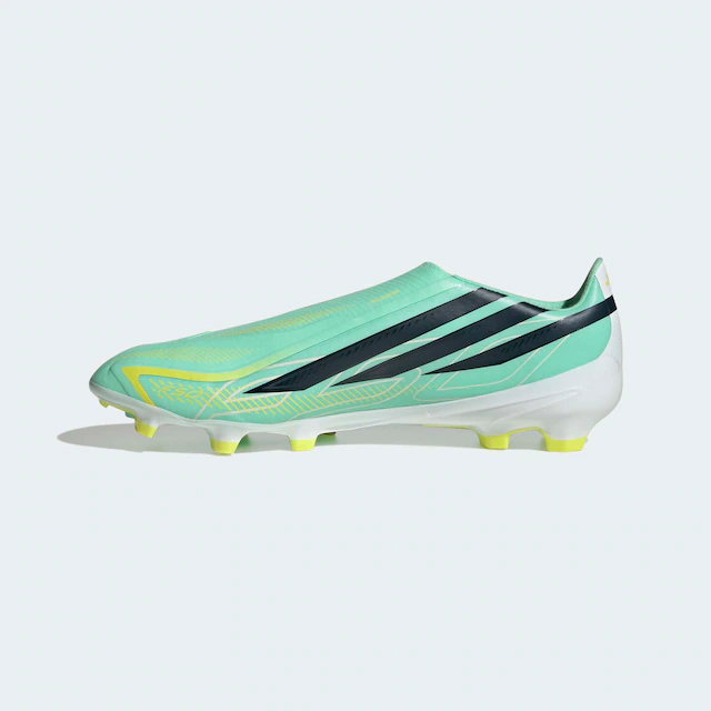 adidas Performance Fußballschuh »F50 HYPERFAST LEAGUE , FESTE BÖDEN, OHNE SCHNÜRSENKEL« Außensohle für Rasen und feste Böden