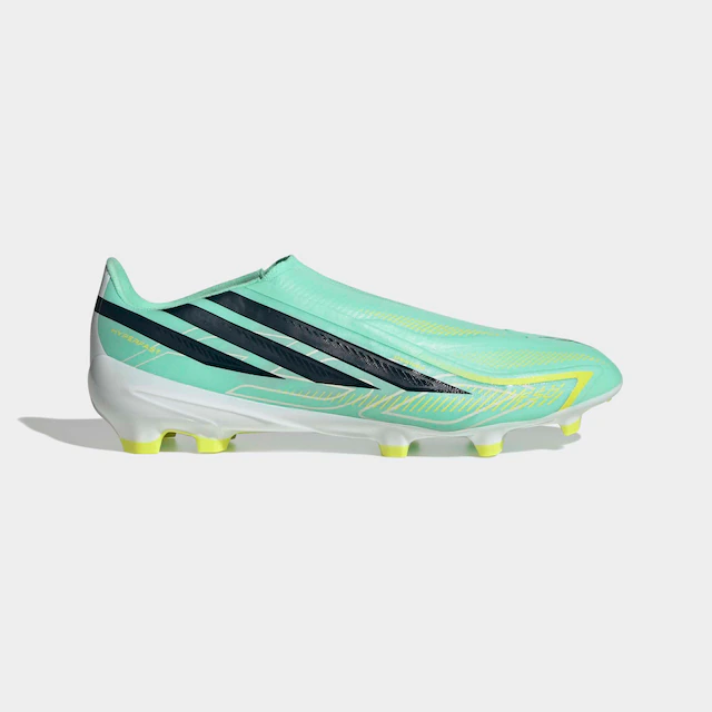 adidas Performance Fußballschuh »F50 HYPERFAST LEAGUE , FESTE BÖDEN, OHNE SCHNÜRSENKEL« Außensohle für Rasen und feste Böden