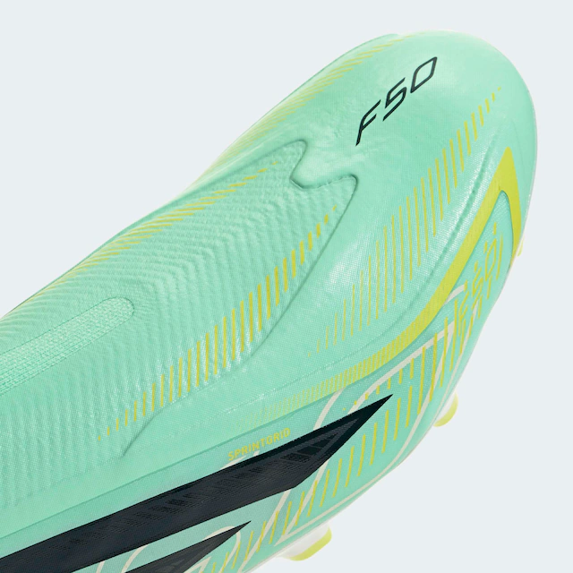 adidas Performance Fußballschuh »F50 HYPERFAST LEAGUE , FESTE BÖDEN, OHNE SCHNÜRSENKEL« Außensohle für Rasen und feste Böden