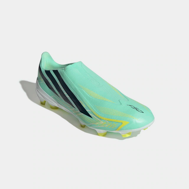 adidas Performance Fußballschuh »F50 HYPERFAST LEAGUE , FESTE BÖDEN, OHNE SCHNÜRSENKEL« Außensohle für Rasen und feste Böden