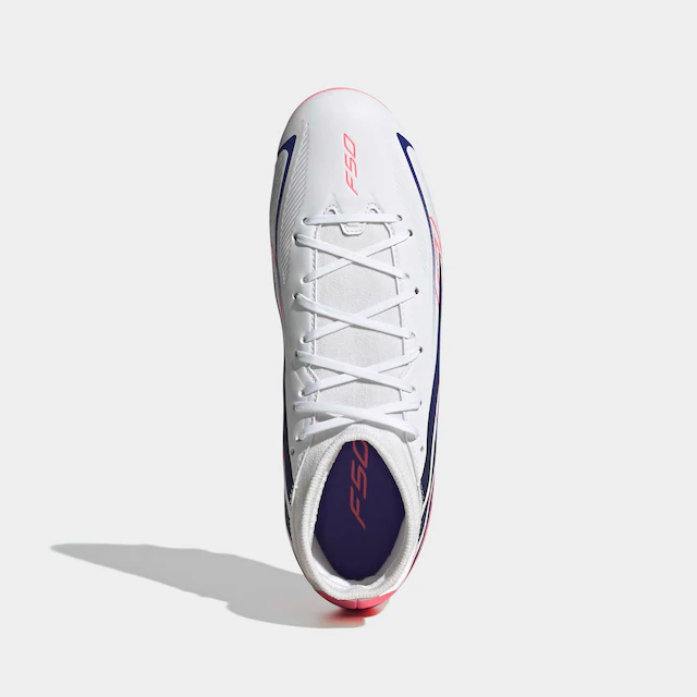 adidas Performance Fußballschuh »F50 HYPERFAST CLUB MID , FESTE BÖDEN/MULTI GROUND« für viele verschiedene Böden geeignet