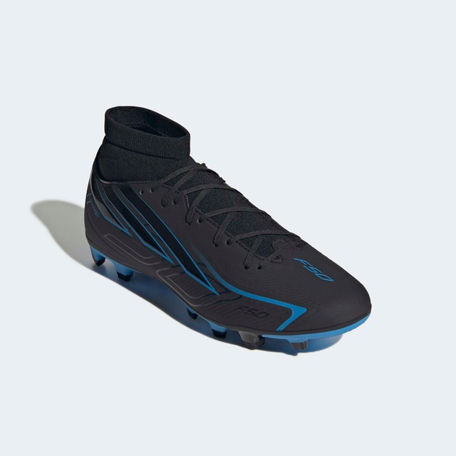 adidas Performance Fußballschuh »F50 HYPERFAST CLUB MID , FESTE BÖDEN/MULTI GROUND« für viele verschiedene Böden geeignet
