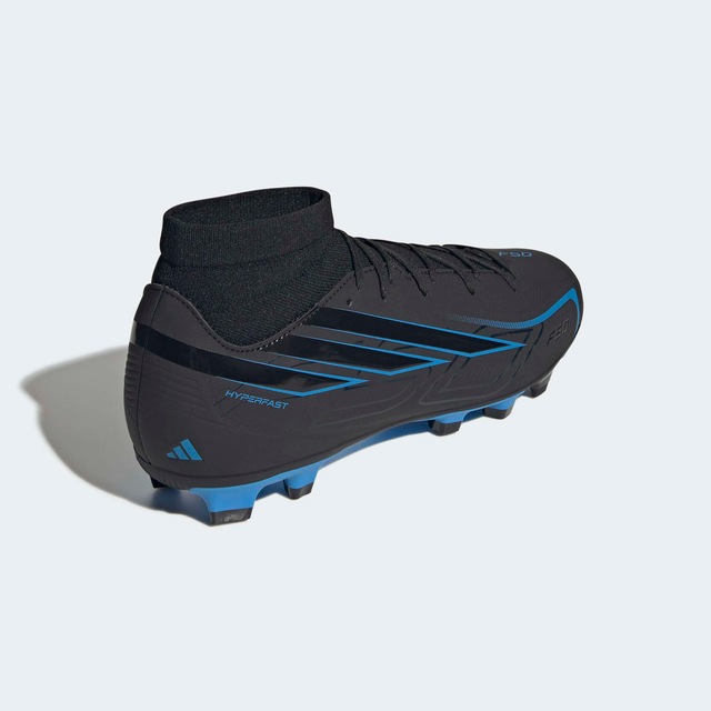 adidas Performance Fußballschuh »F50 HYPERFAST CLUB MID , FESTE BÖDEN/MULTI GROUND« für viele verschiedene Böden geeignet