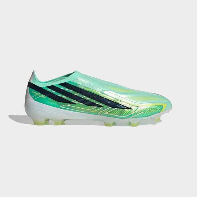 adidas Performance Fußballschuh »F50 HYPERFAST PRO , FESTE BÖDEN, OHNE SCHNÜRSENKEL« Außensohle für Rasen und feste Böden