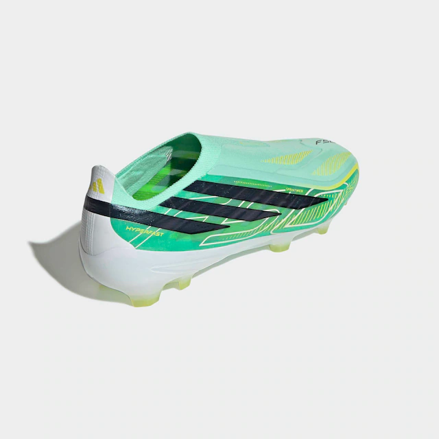 adidas Performance Fußballschuh »F50 HYPERFAST PRO , FESTE BÖDEN, OHNE SCHNÜRSENKEL« Außensohle für Rasen und feste Böden