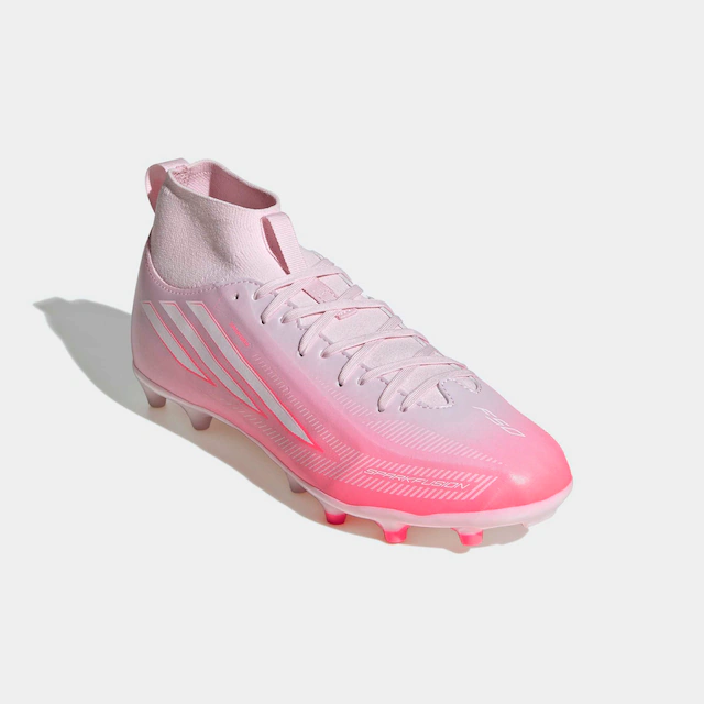 adidas Performance Fußballschuh »F50 SPARKFUSION LEAGUE KIDS , FESTE BÖDEN / KUNSTRASEN, HALBHOCH GESCH« für Rasen und Kunstrasenplätze geeignet, für Jugendliche & Kinder