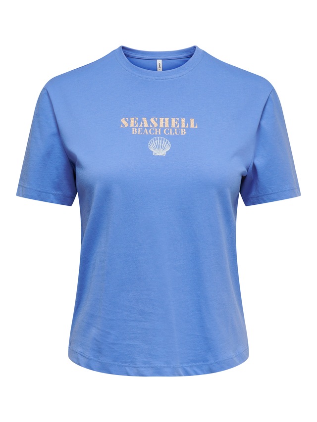 ONLY Kurzarmshirt »ONLDINA S/S CLUB TOP BOX JRS« Baumwolle, regular fit, Rundhals
