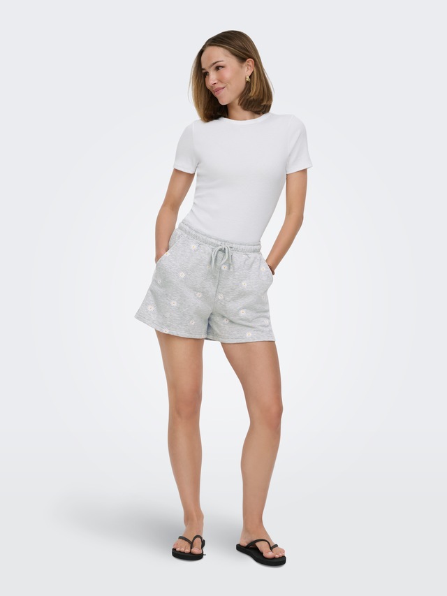 ONLY Sweatshorts »ONLLUNA BERMUDA SHORTS UB SWT« Polyester, regular fit